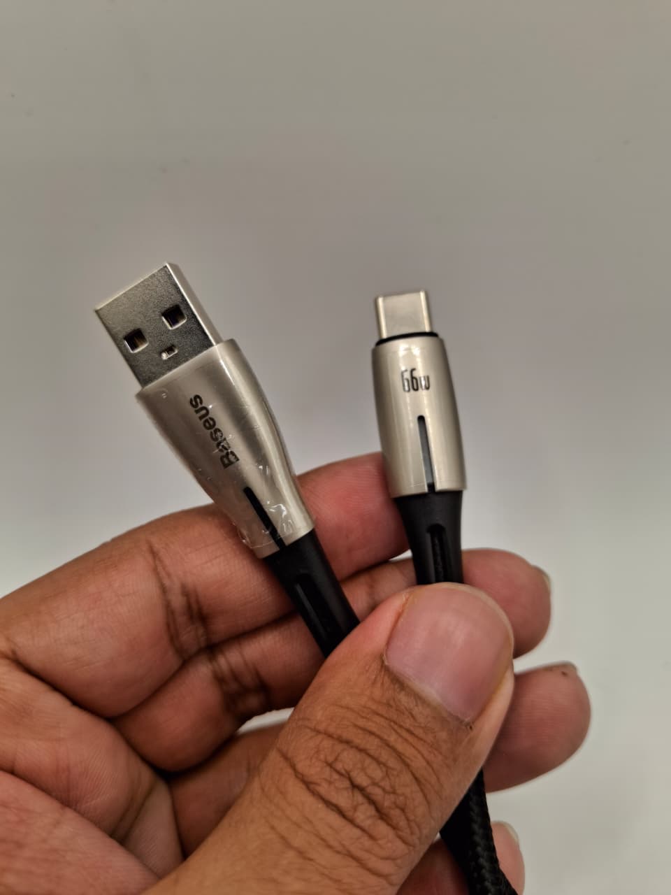 ⚡ Baseus Official 66W Fast Charging Cable – USB-A to Type-C Super Speed Power Cable