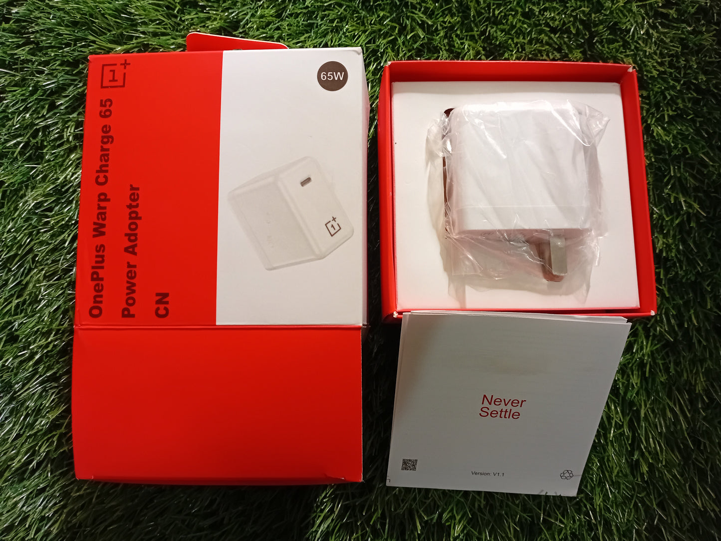 OnePlus Warp Charge 65 Power Adapter (Original) – With Type-C Cable