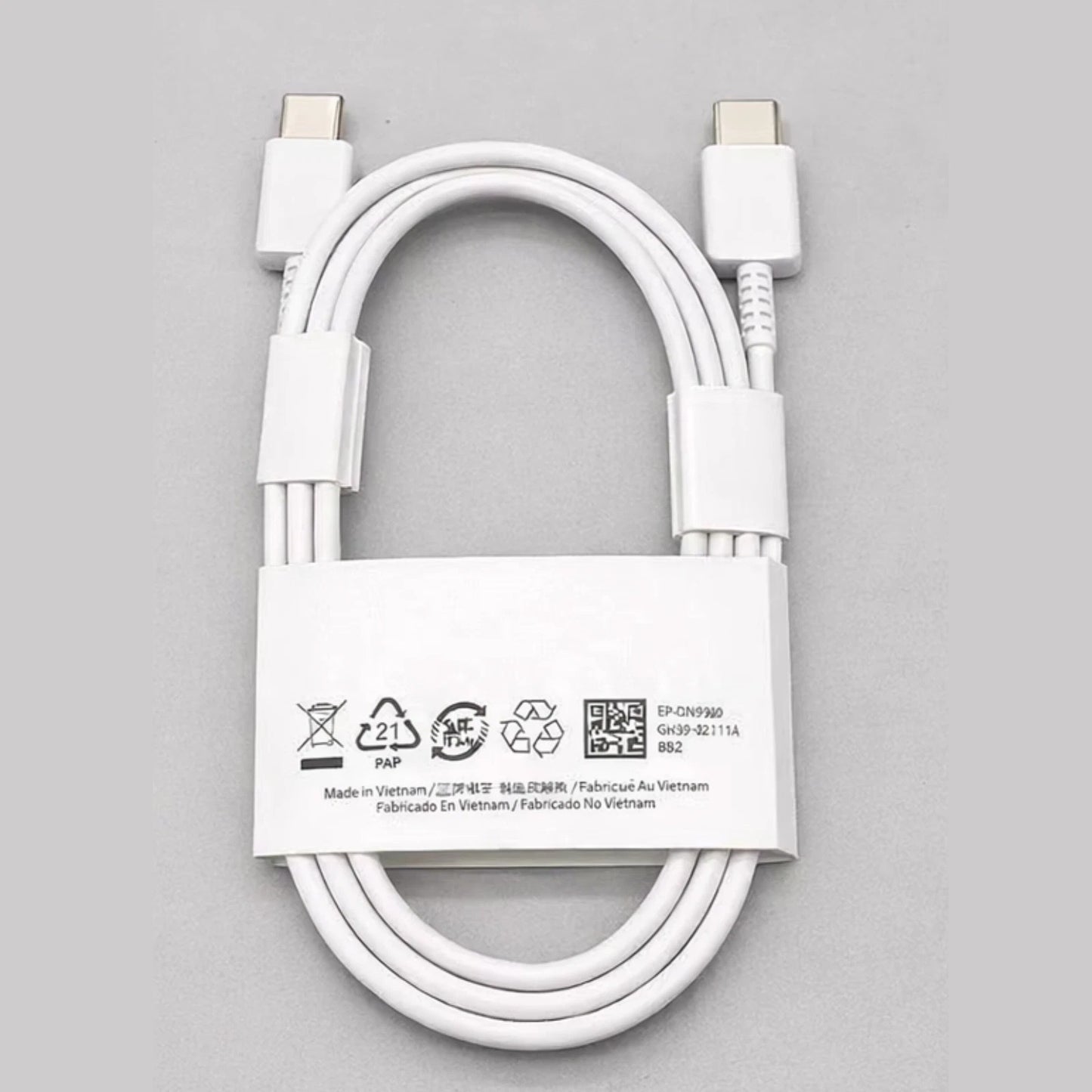Samsung Genuine Super Fast Charging Cable – USB-C to USB-C (Original)