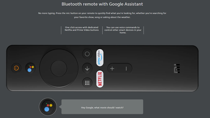 Mi TV Stick “Stream Anywhere” with 2 GB RAM & 16 GB ROM — plug, play, and enjoy.