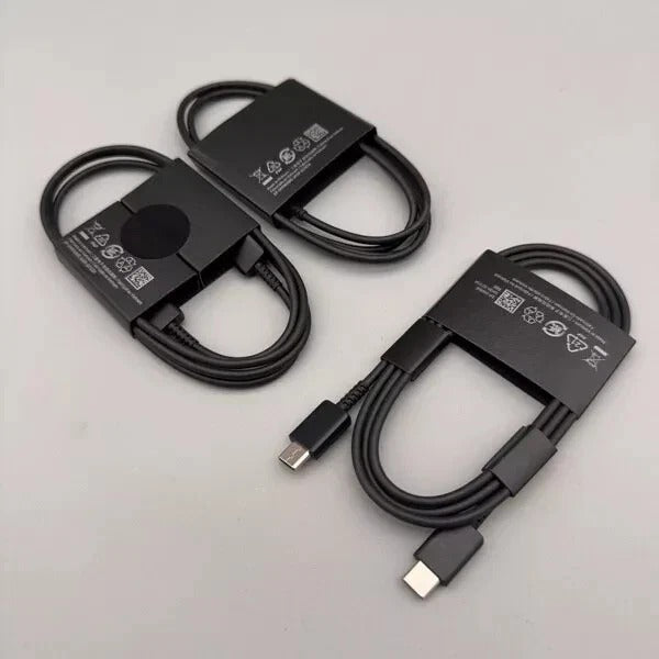 Samsung Genuine Super Fast Charging Cable – USB-C to USB-C (Original)