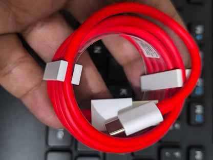 ⚡ OnePlus 100W SuperVOOC Fast Charger with Type-C Cable