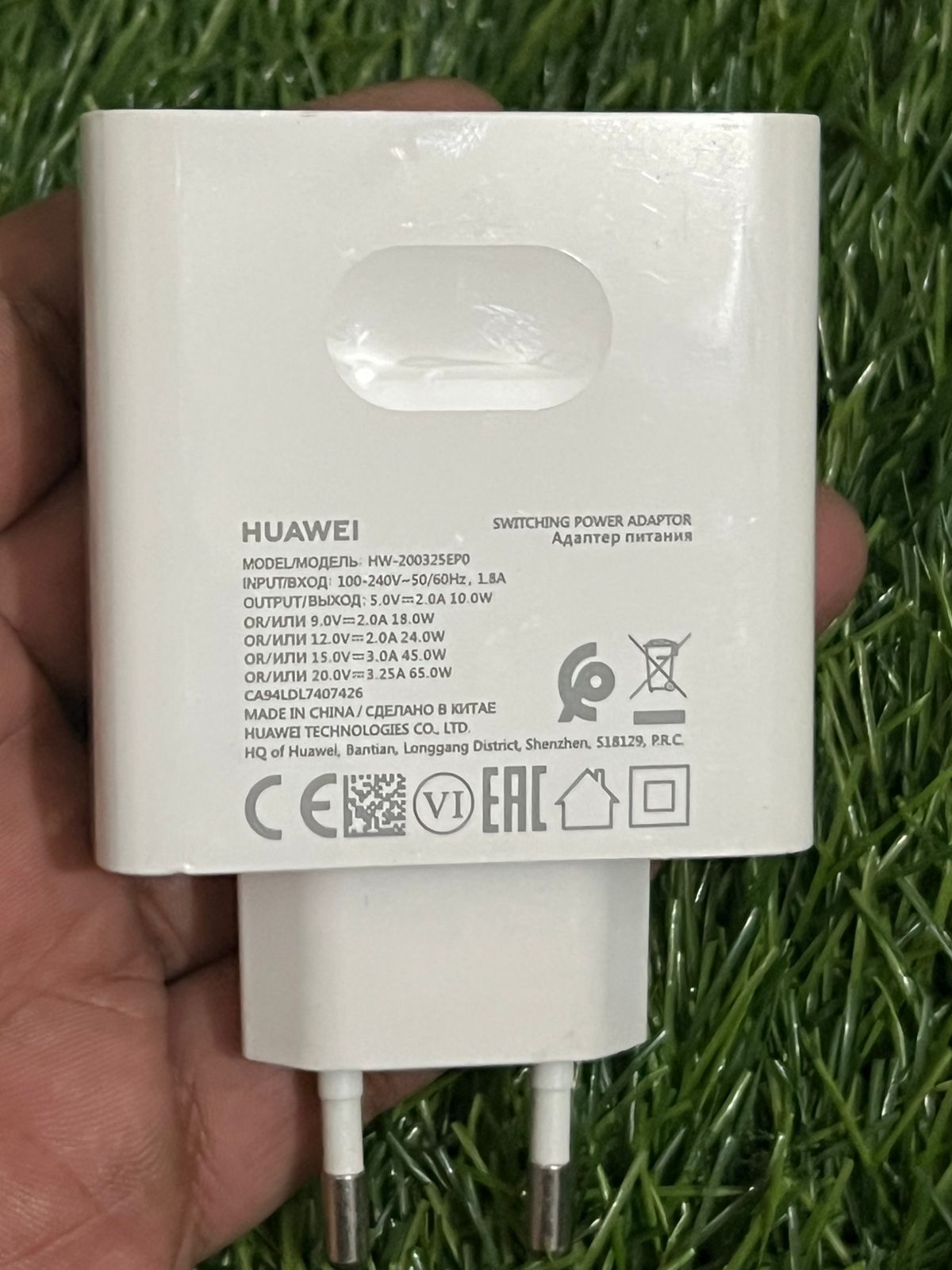 🔥 HUAWEI 65W Super Fast Charger – Type-C to Type-C (Ultra Power Edition)🔥