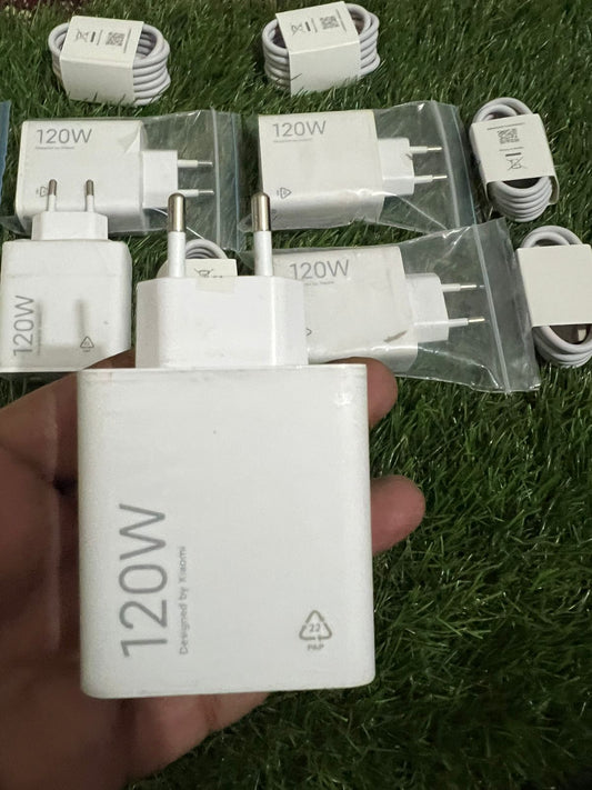 ⚡ Xiaomi 120W HyperCharge Combo (Type-A) – Original Fast Charger