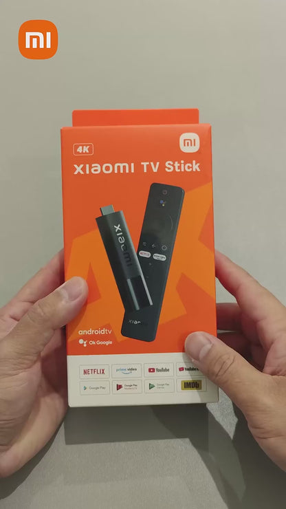 Mi TV Stick “Stream Anywhere” with 2 GB RAM & 16 GB ROM — plug, play, and enjoy.